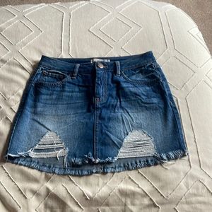 denim skirt